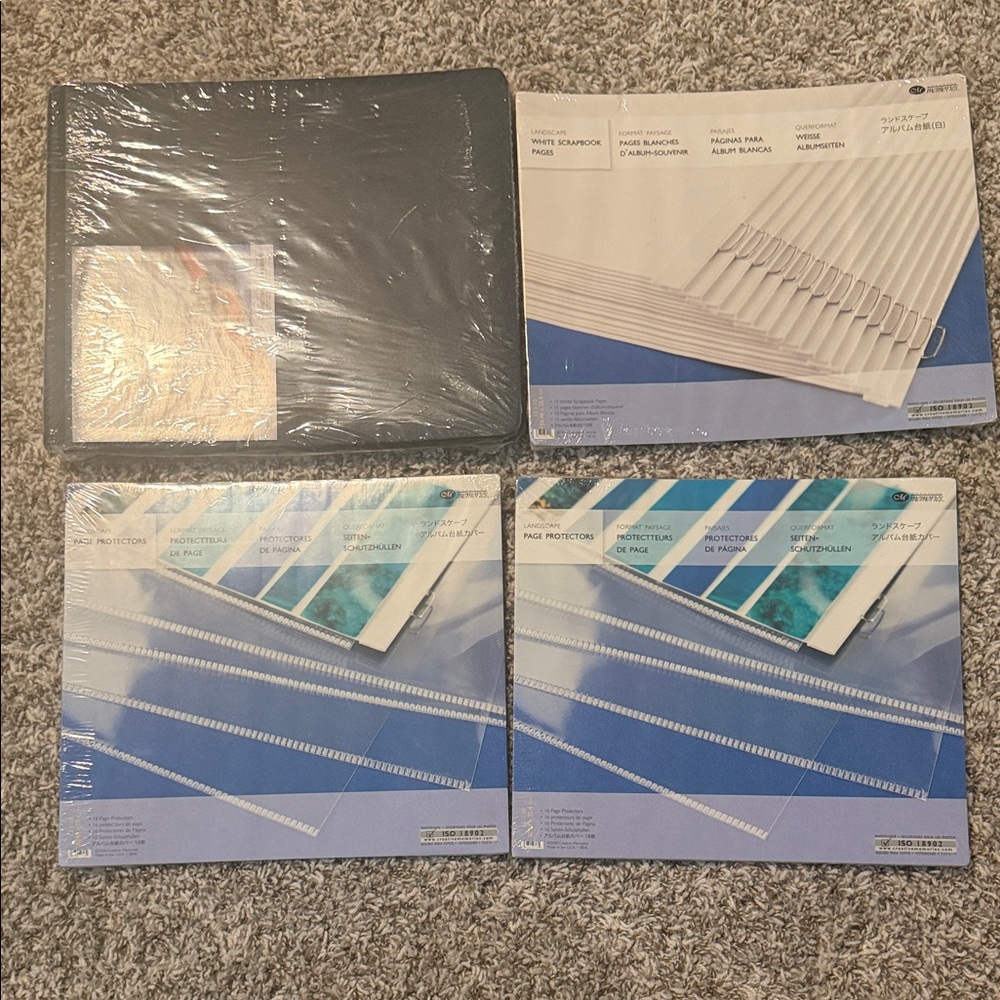 Landscape flex-hinge Album bundle